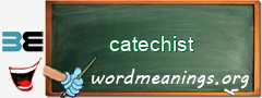 WordMeaning blackboard for catechist